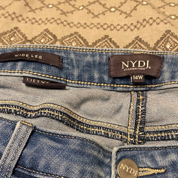 NYDJ Light Blue Flare Jeans - Picture 2 of 5